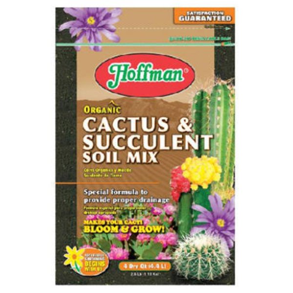 Hoffman A H  Inc/Good Earth 4Qt Cactus/Succelen Mix 10404